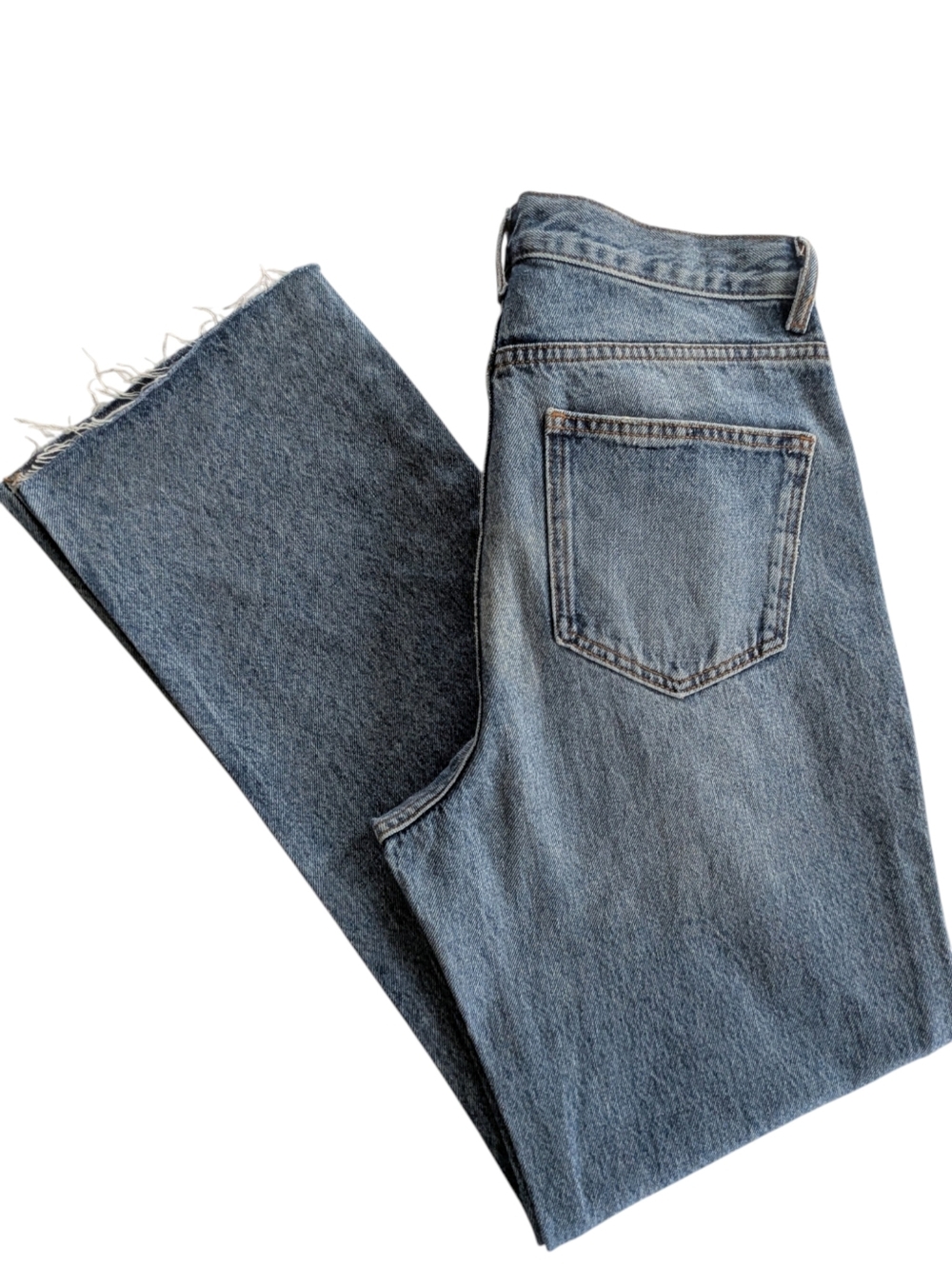 Only Riley High Rise Straight Leg Jeans Size 30